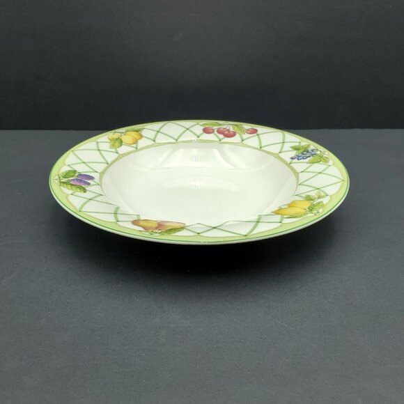 Mikasa Fruit Rapture Rim Soup Bowls Mikasa Optima Rimmed Pasta Salad Bowls - Picture 7 of 7